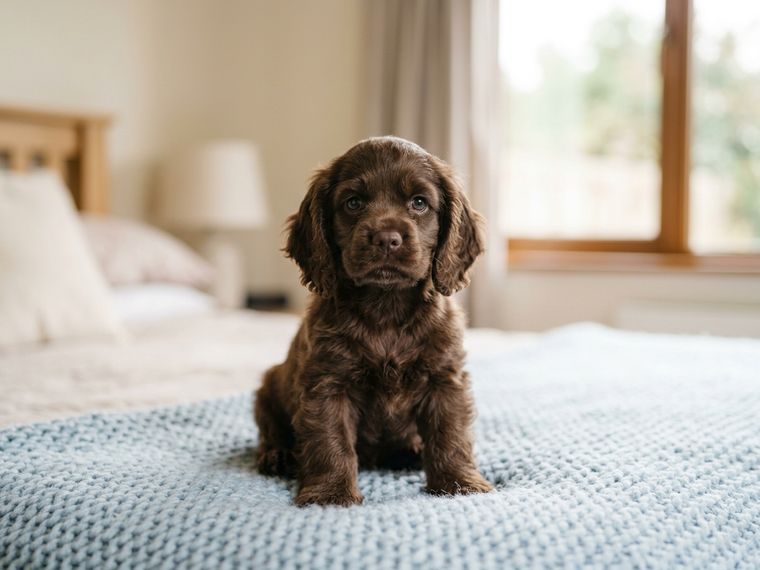 Chocolate American Cocker Spaniel puppy for sale in Singapore
