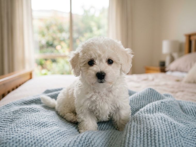 White Bichon Frise puppy for sale in Singapore