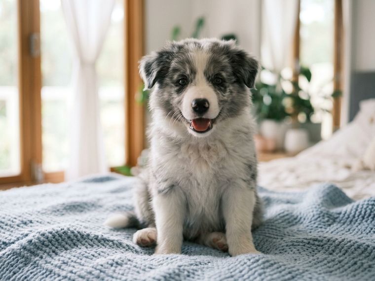 Blue Merle Border Collie puppy for sale in Singapore