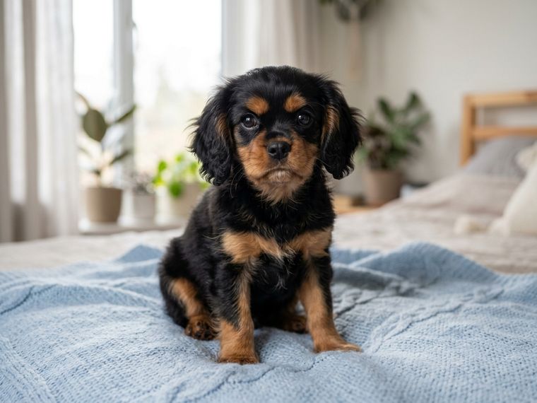 Black & Tan Cavalier King Charles Spaniel puppy for sale in Singapore