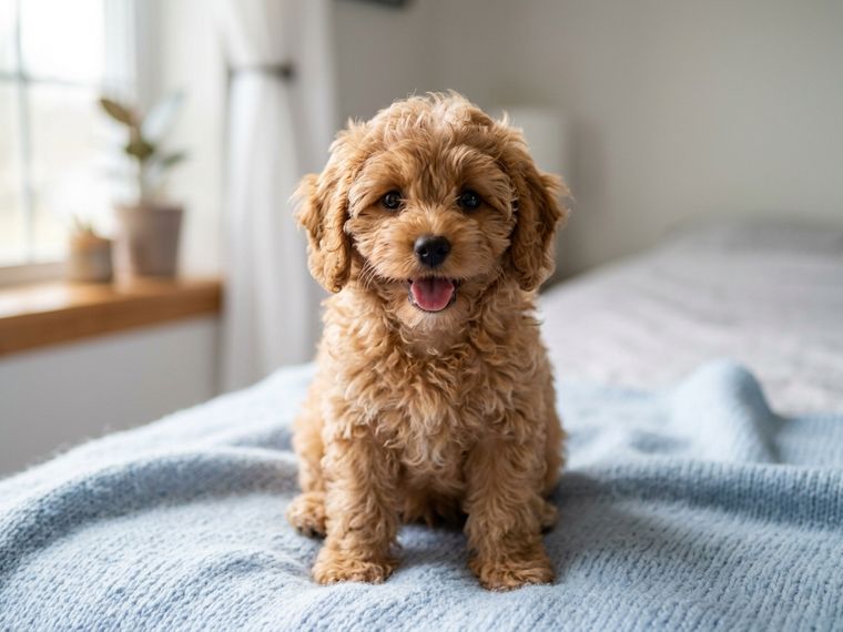 Apricot Cavapoo puppy for sale in Singapore