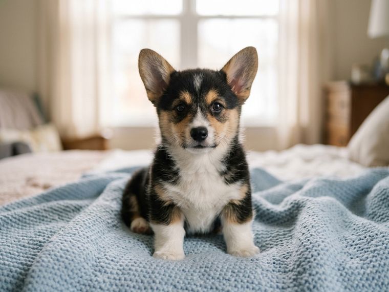 Tri-colour Corgi puppy for sale in Singapore
