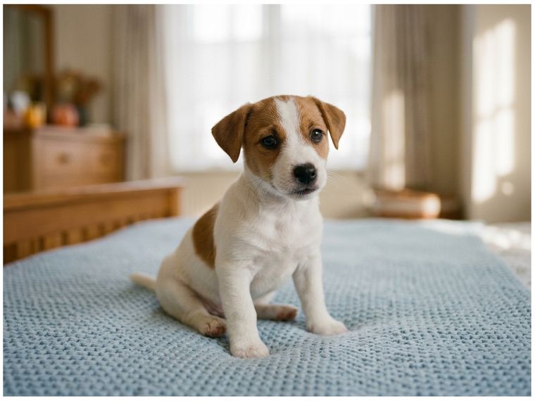 White & Tan Jack Russell Terrier puppy for sale in Singapore