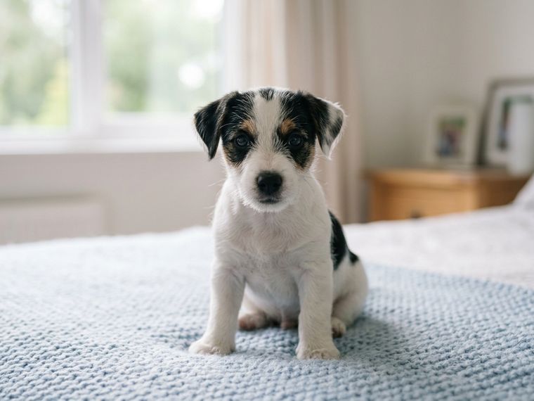 White & Black Jack Russell Terrier puppy for sale in Singapore