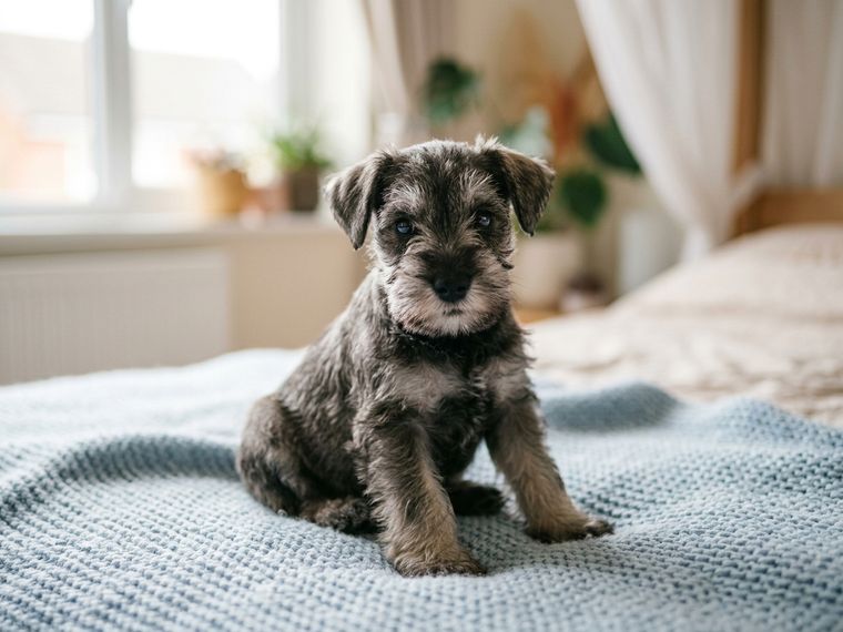 Salt & Pepper Miniature Schnauzer puppy for sale in Singapore