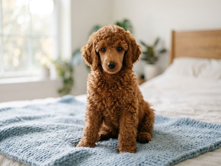 Red Standard Poodle puppy for sale in Singapore