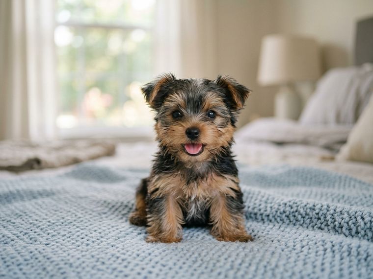 Blue & Gold Yorkshire Terrier puppy for sale in Singapore